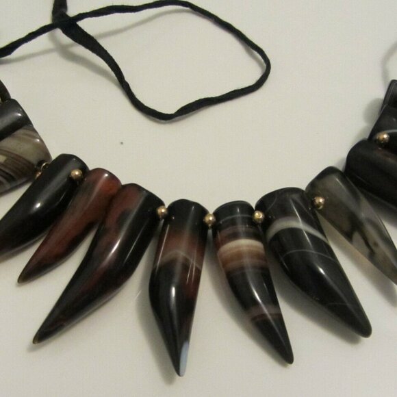 Ginette NY Agate necklace PLZ READ - Picture 2 of 7